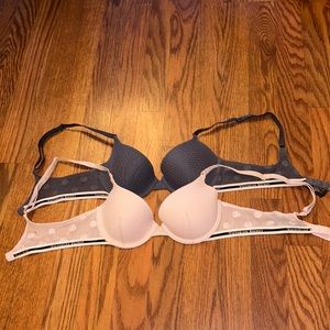 Two Victoria secret bras
